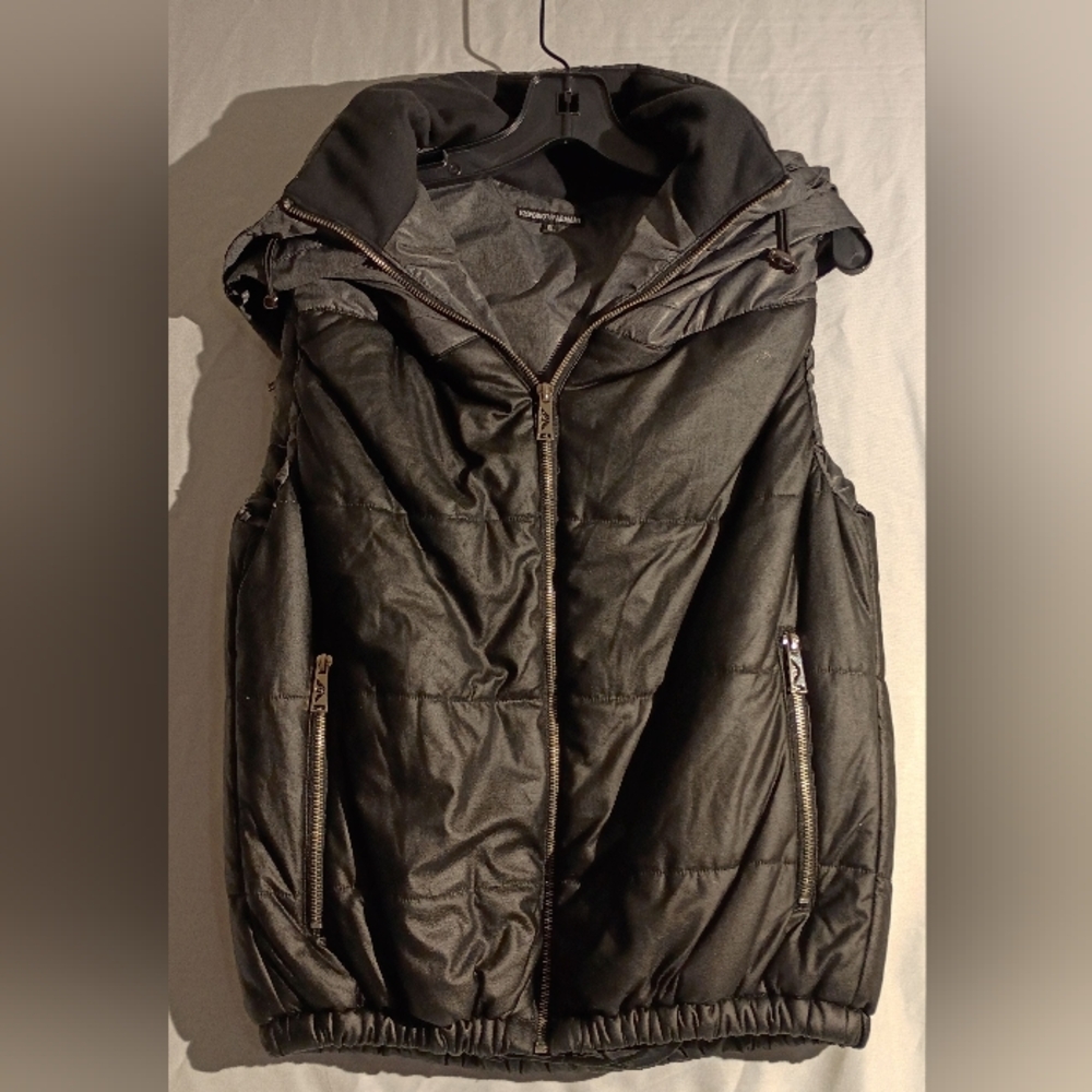 Emporio Armani Women's Padded vest XL Black Puffer